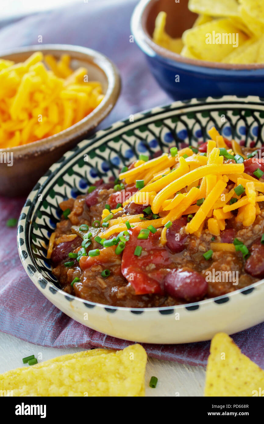 mexican chili beef Stock Photo Alamy