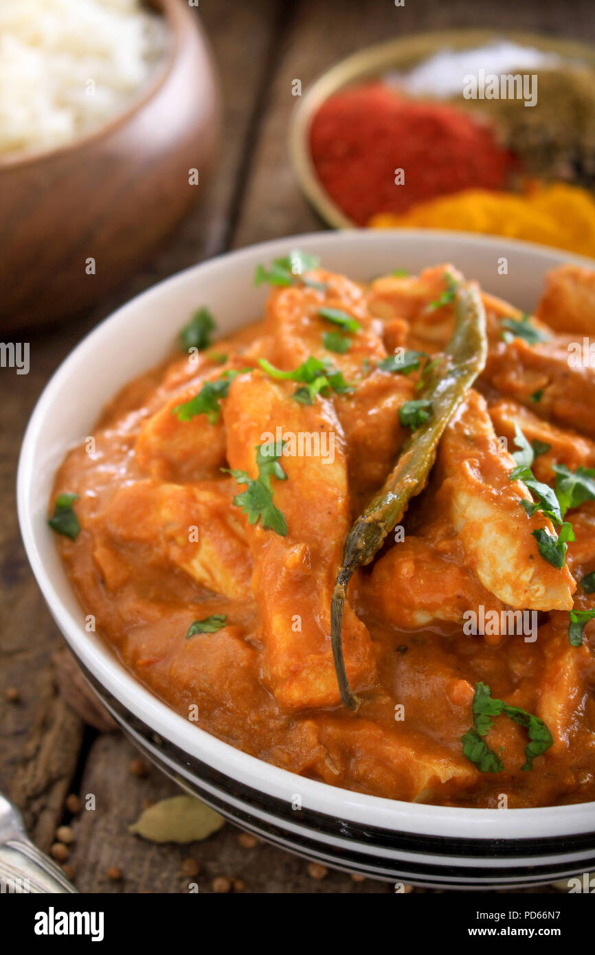 traditional indian curry meal Stock Photo - Alamy