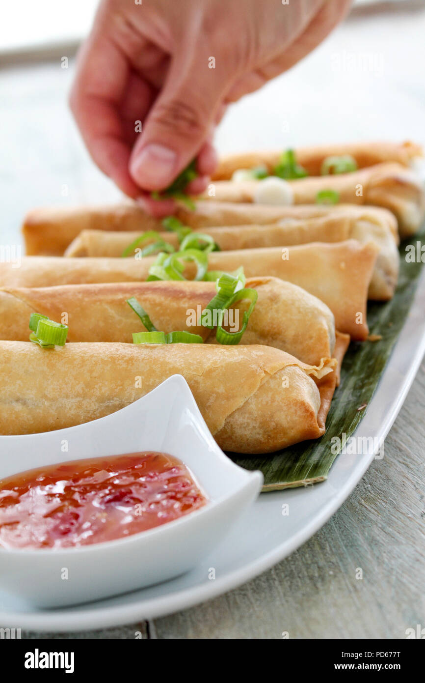 Chop Suey Roll High Resolution Stock Photography and Images - Alamy