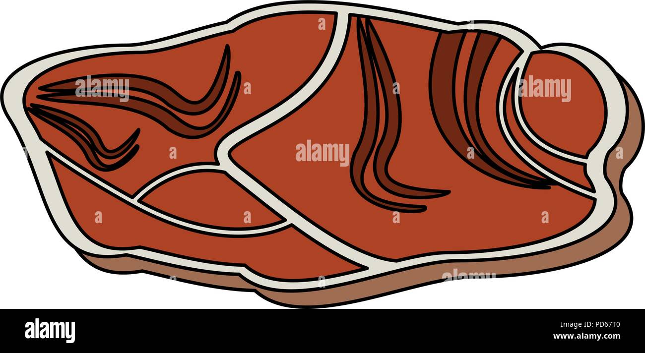 Meat steak isolated Stock Vector Image & Art - Alamy