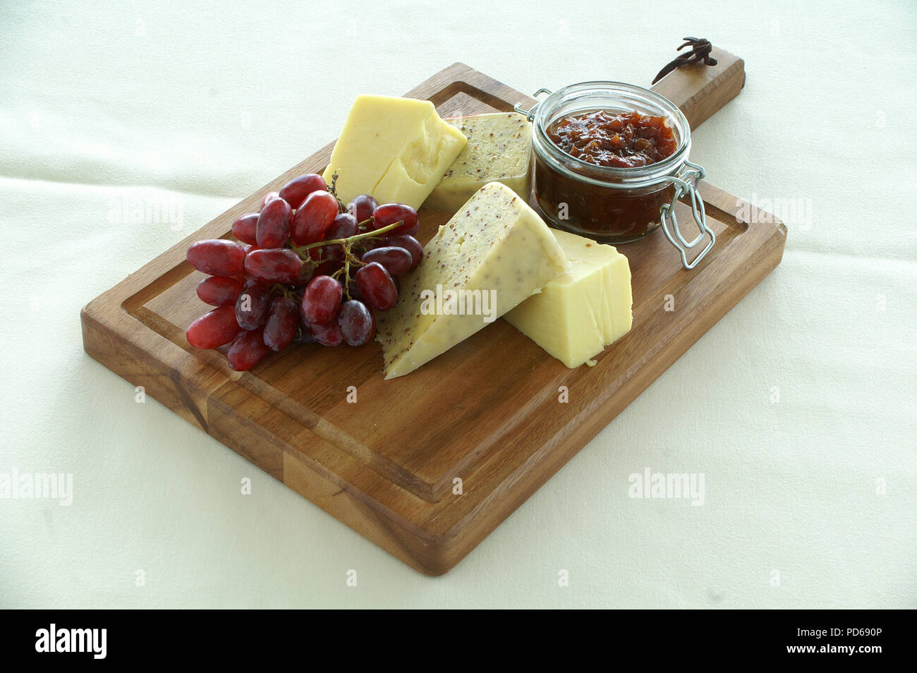 mixed cheese selection Stock Photo Alamy