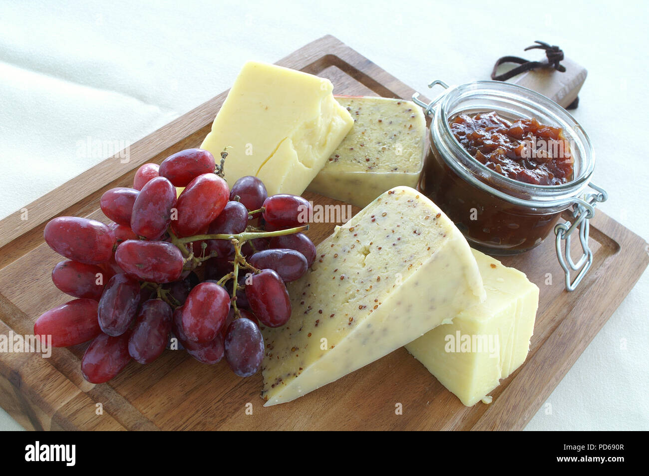 mixed cheese selection Stock Photo Alamy