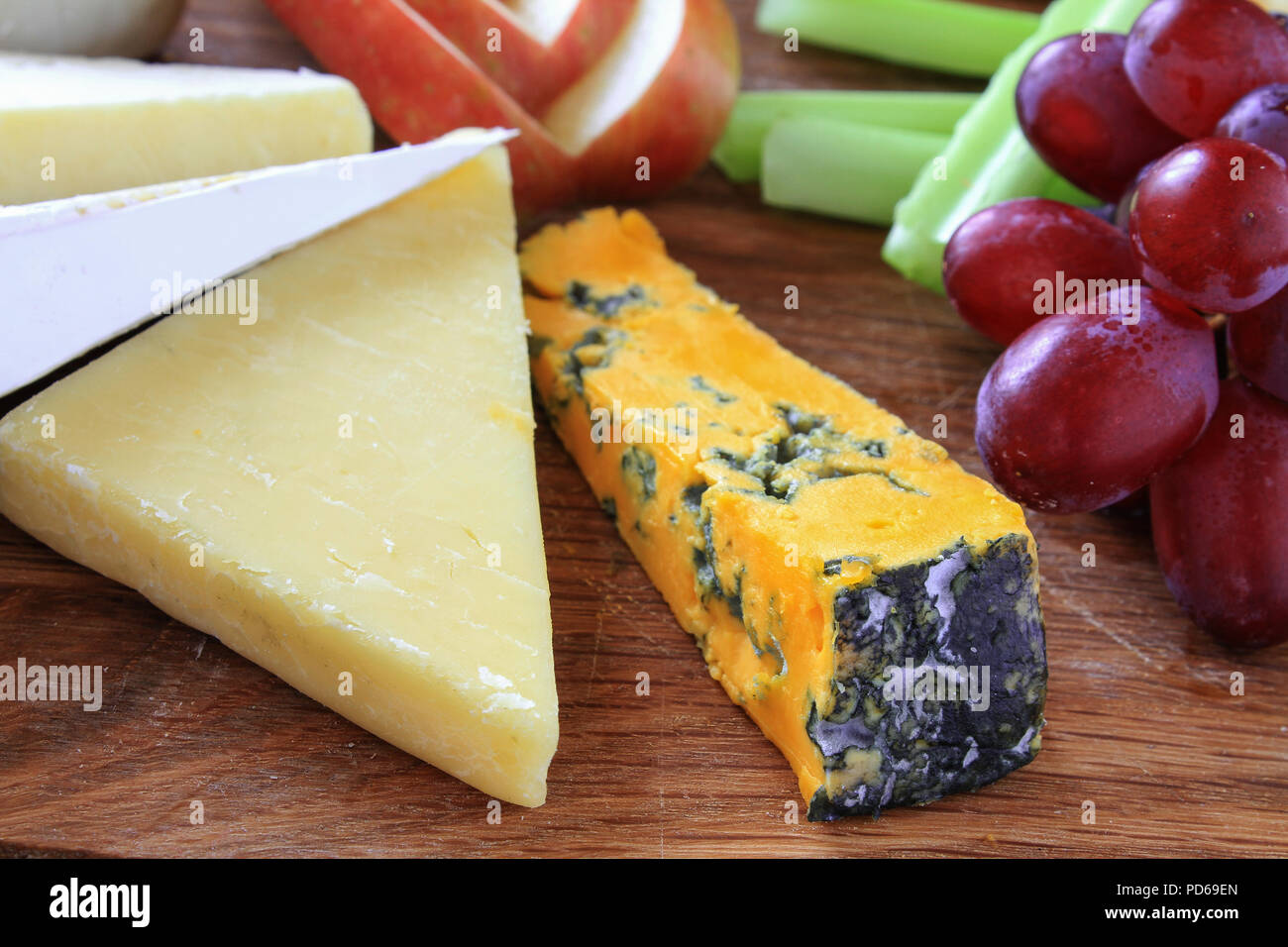 mixed cheese selection Stock Photo Alamy