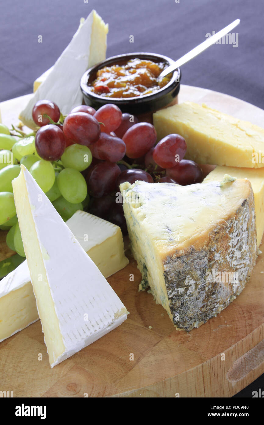 mixed cheese selection Stock Photo Alamy