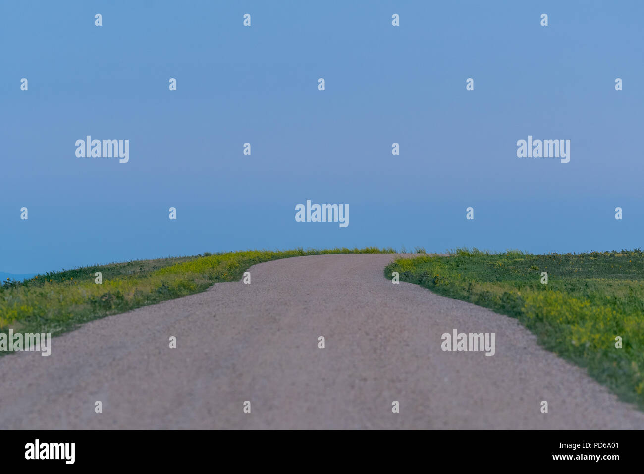 Gravel road through clear hi-res stock photography and images - Alamy