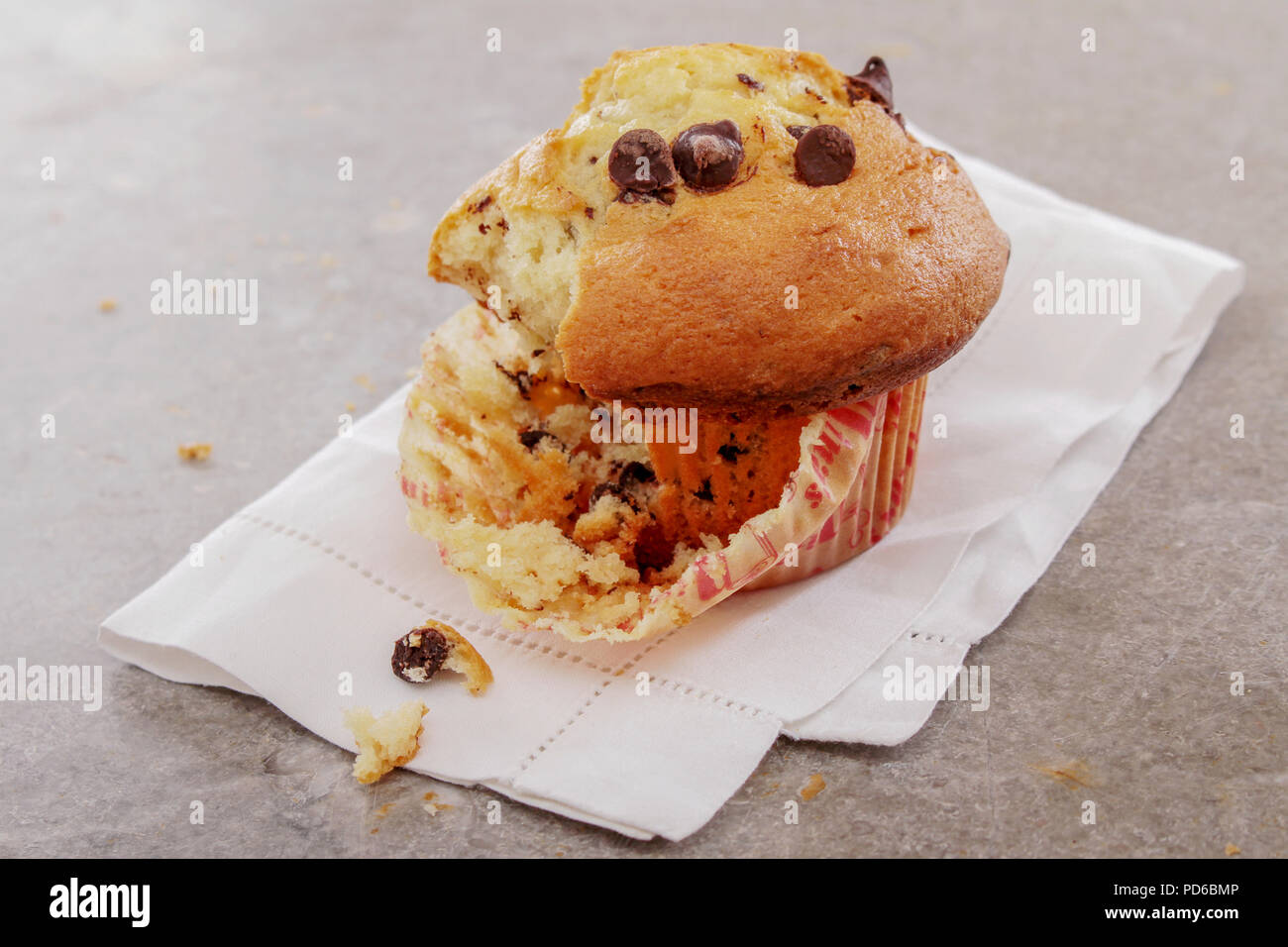 fresh baked muffins Stock Photo