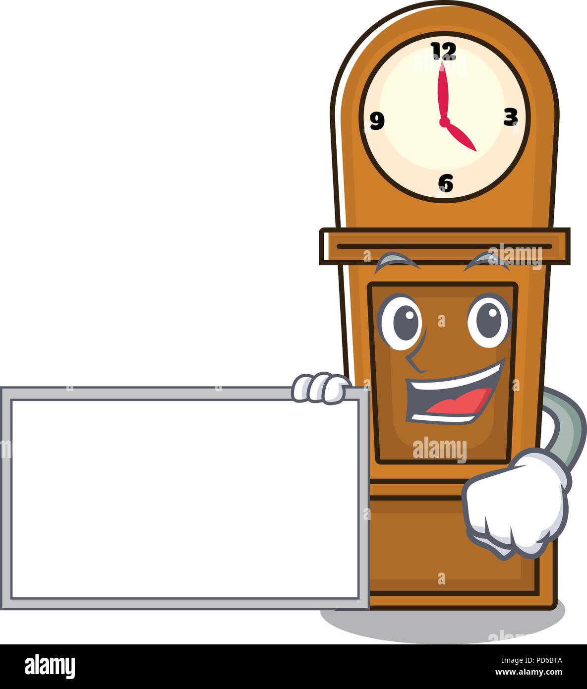 Cartoon Grandfather Clock Stock Photos & Cartoon Grandfather Clock