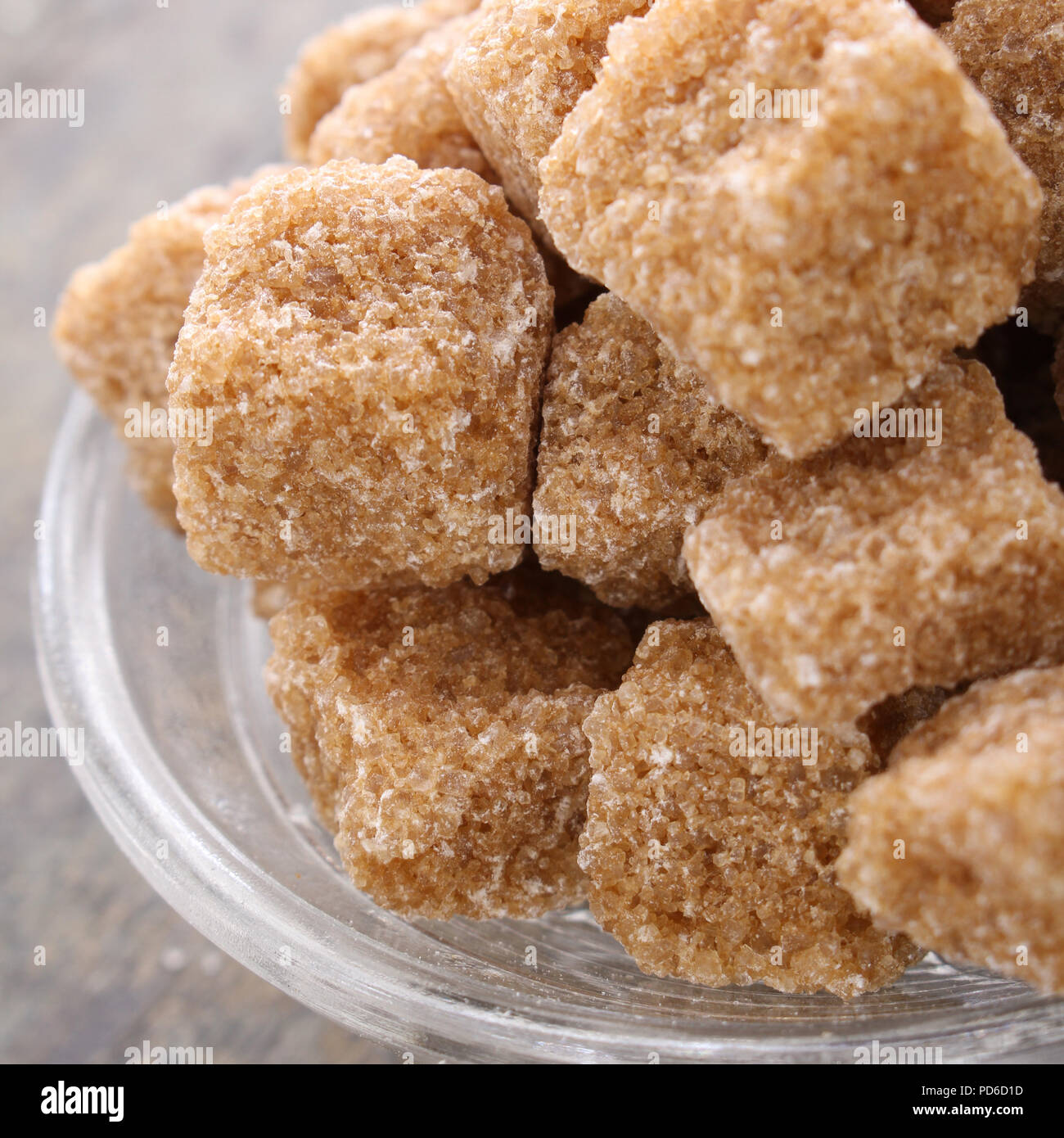 rustic sugar lumps Stock Photo Alamy