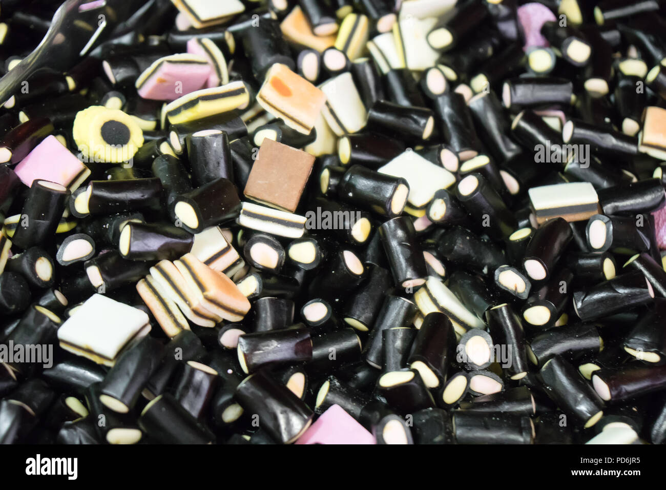Heap of licorice candies hires stock photography and images Alamy