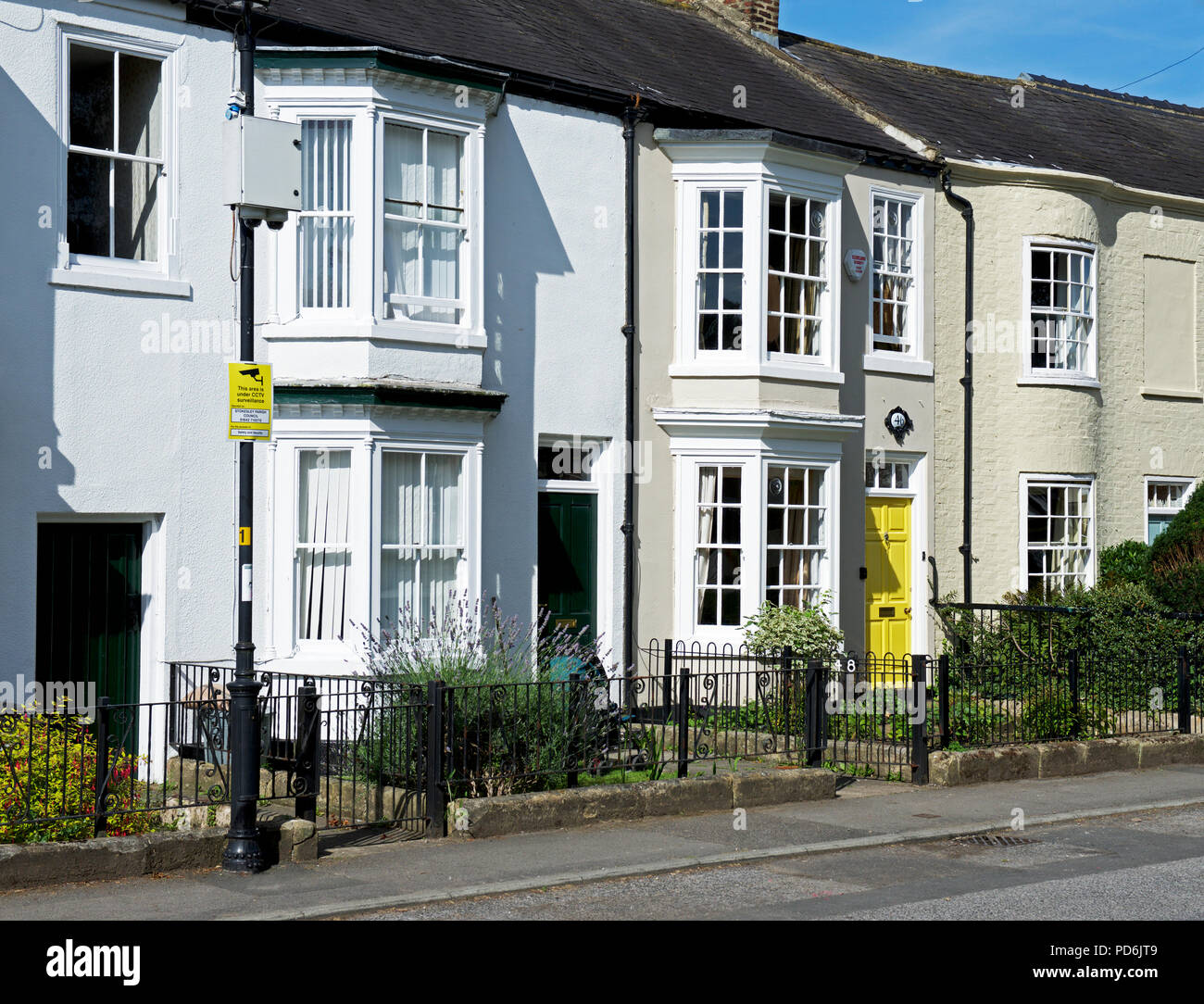 Street in Stokesley, Hambleton, North Yorkshire, England UK Stock Photo