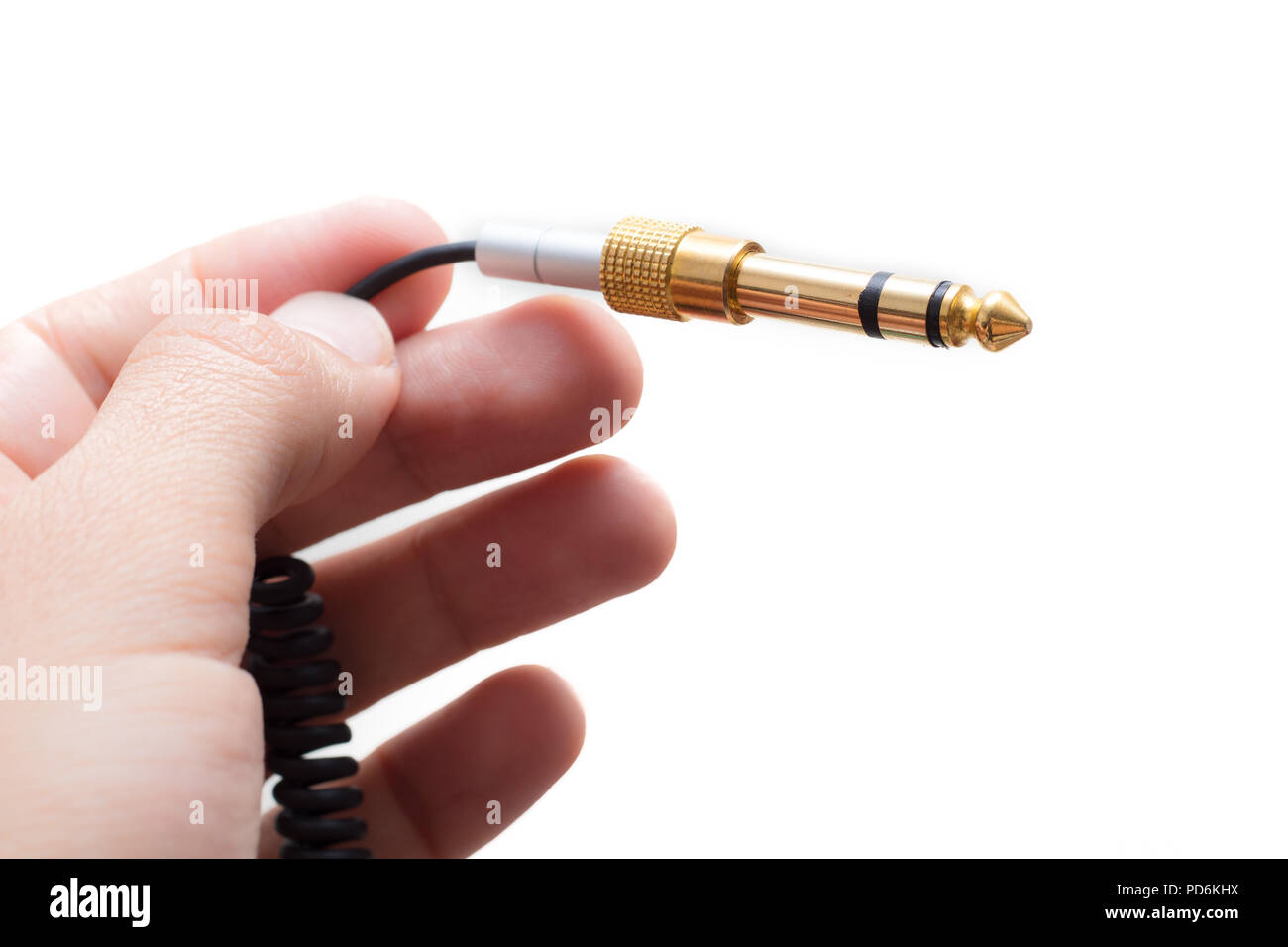 Hand gold plug hi-res stock photography and images - Alamy