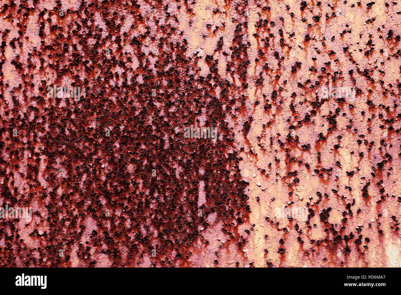 Abstract corroded colorful rusted metal wall or sheet background, rusty ...