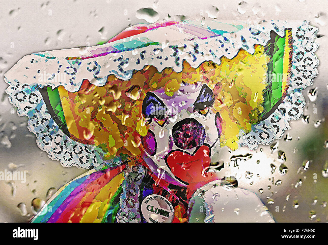 Rain streaked window hi-res stock photography and images - Alamy