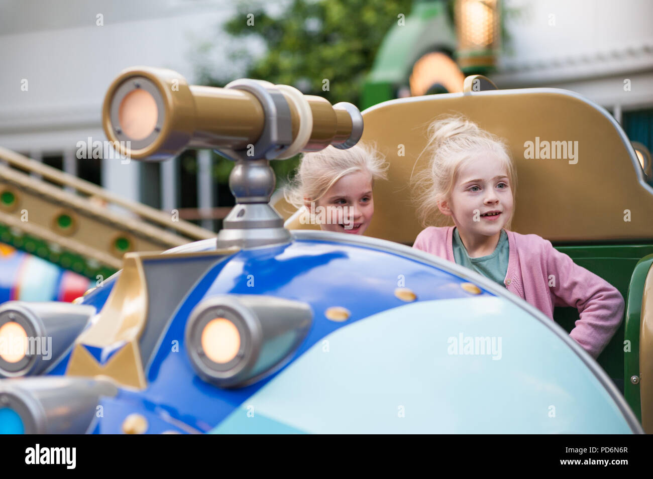 Rocket ride on funfair hi-res stock photography and images Rocket ride on funfair hi-res stock photography and images
