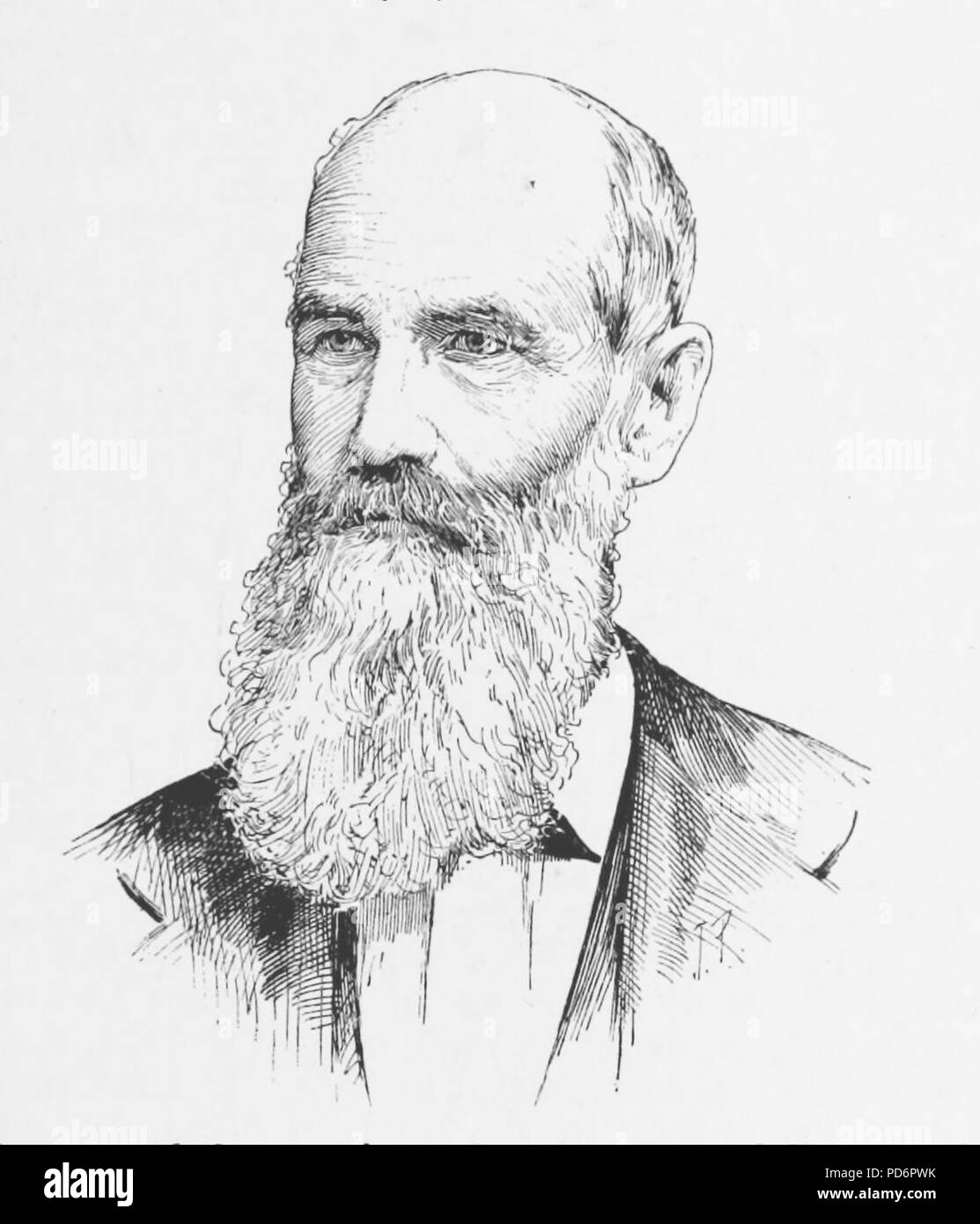 Amos Henry Worthen - Appletons annual cyclopedia. Stock Photo