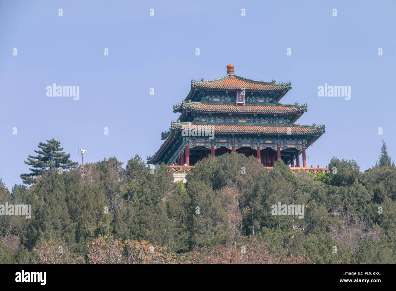 Beijing Jingshan Park Stock Photo