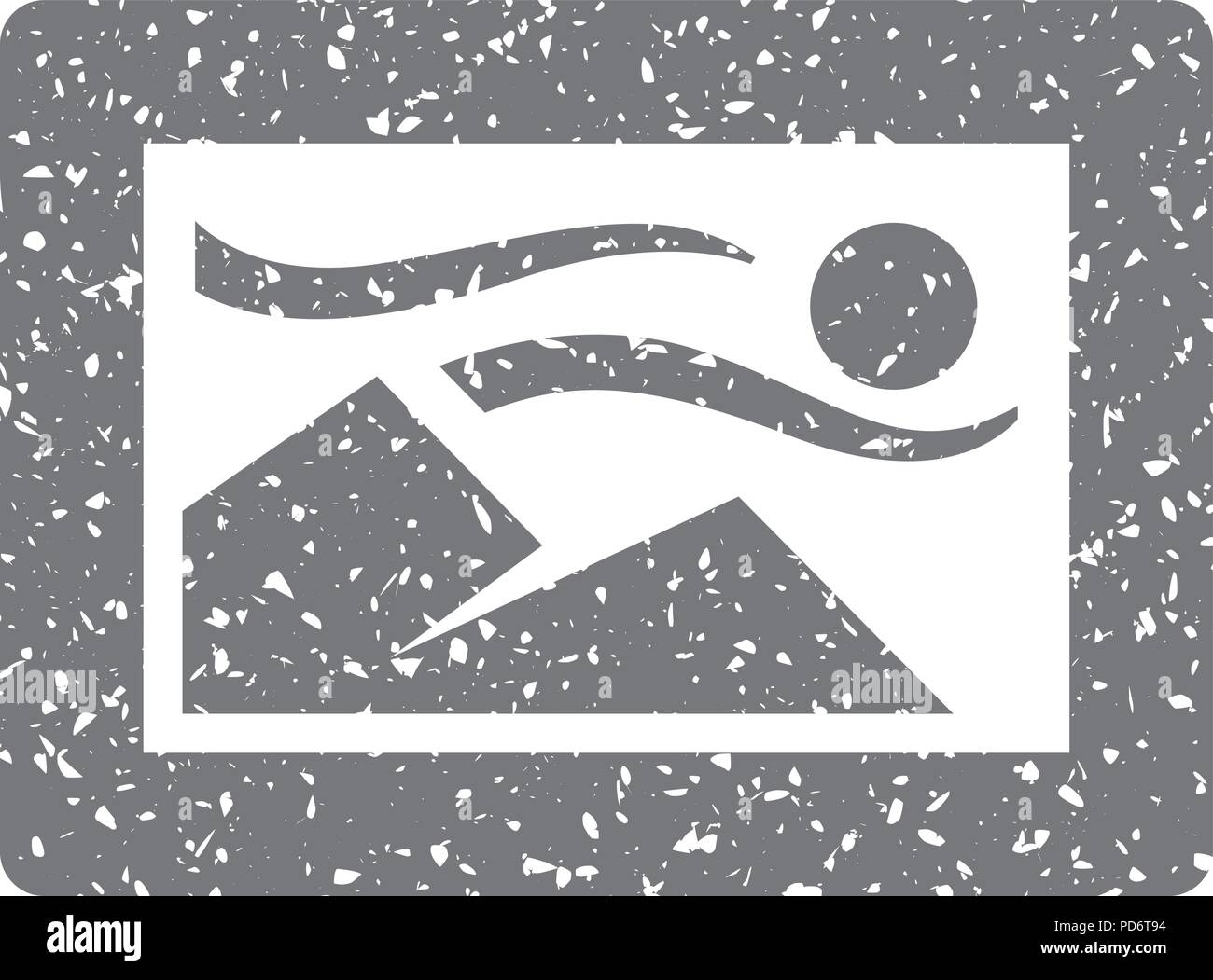 Grunge icon - Painting Frame Stock Vector Image & Art - Alamy