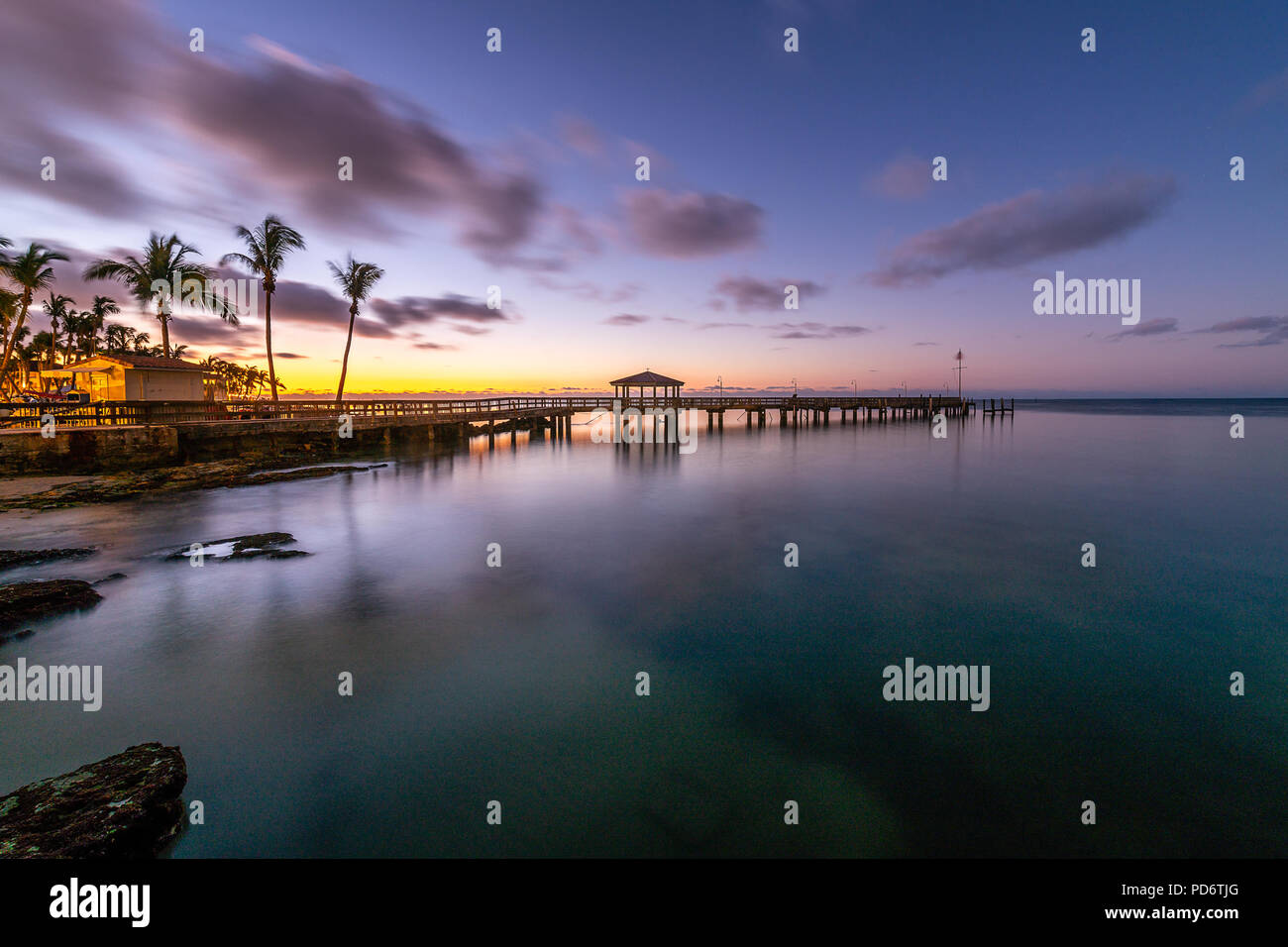 Key West Sunrise Stock Photo Alamy
