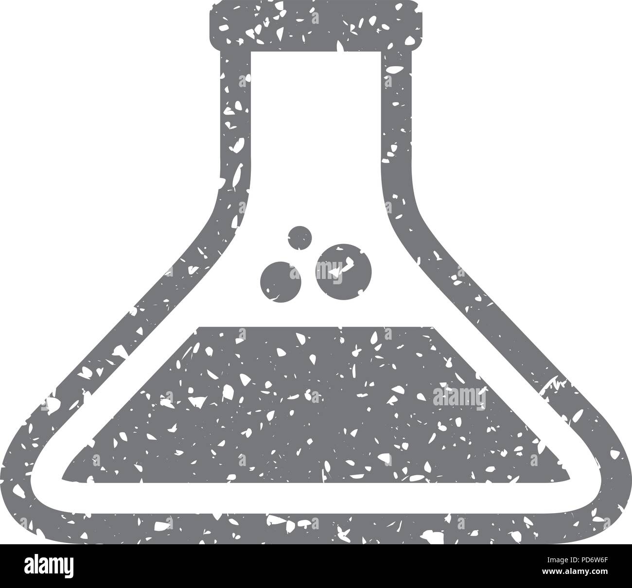 Grunge icon - Beaker Stock Vector Image & Art - Alamy