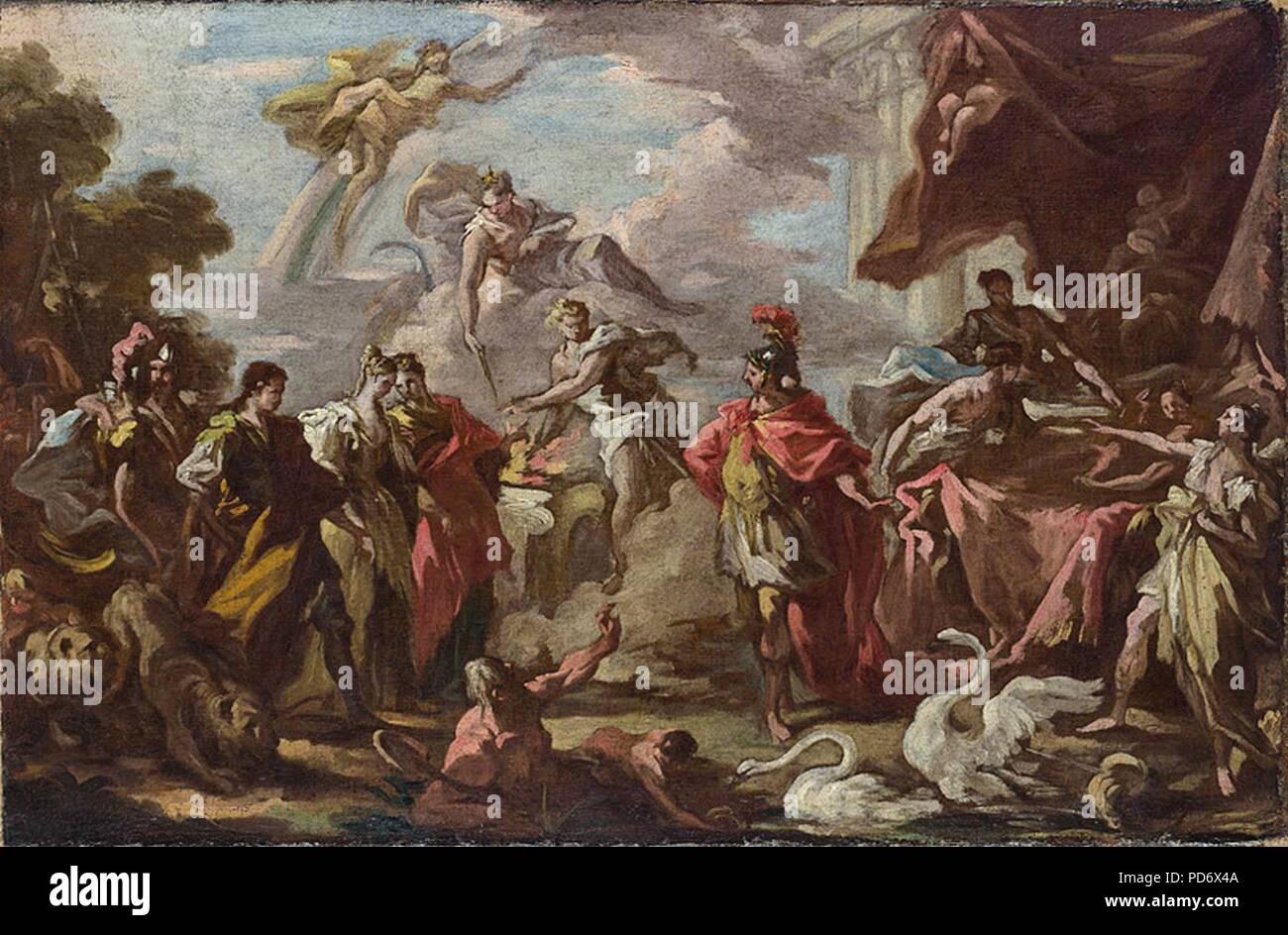 An Allegory of the Marriage of the Elector Palatine Stock Photo Alamy