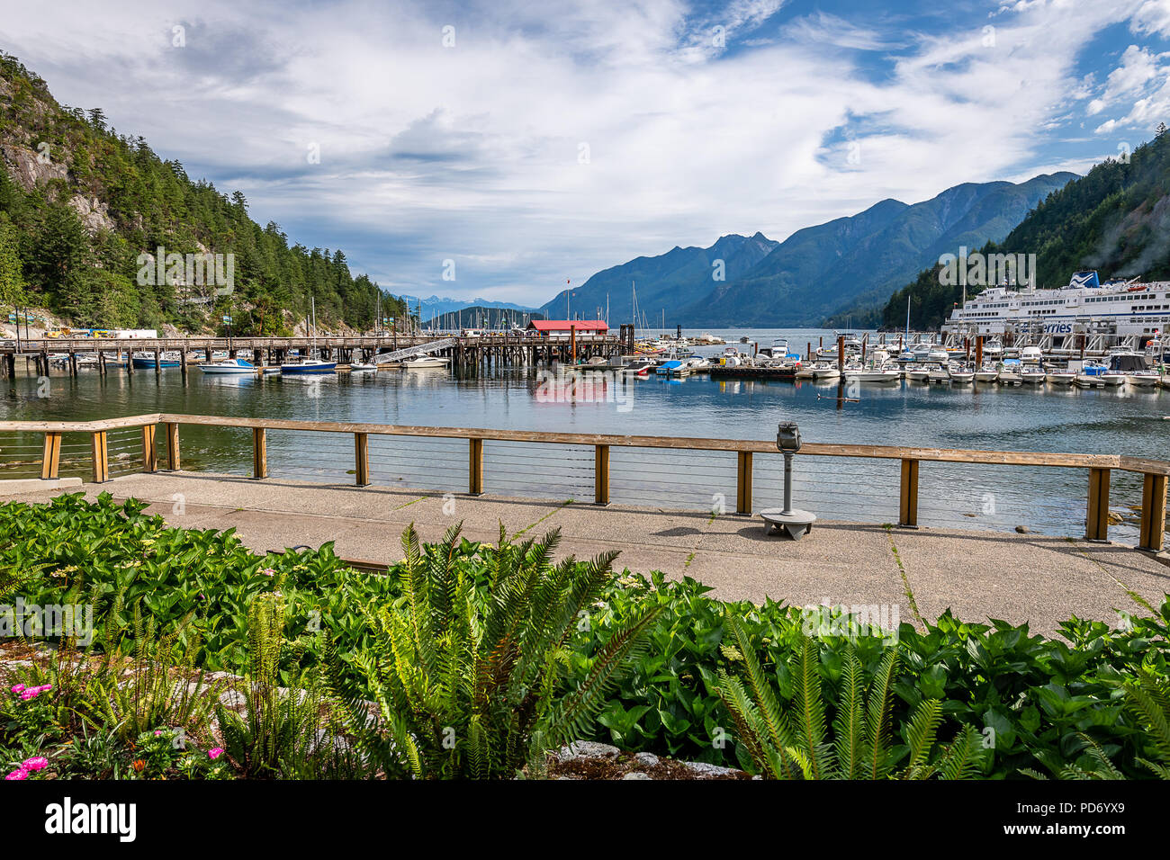 Horseshoe Bay Park Stock Photo Alamy