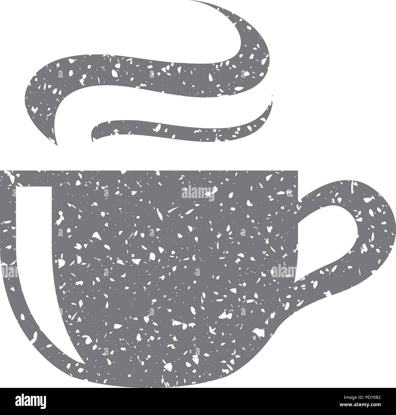 Grunge icon - Chocolate drink Stock Vector Image & Art - Alamy