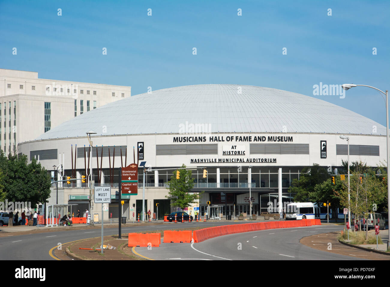 Nashville municipal auditorium tennessee usa hi res stock photography