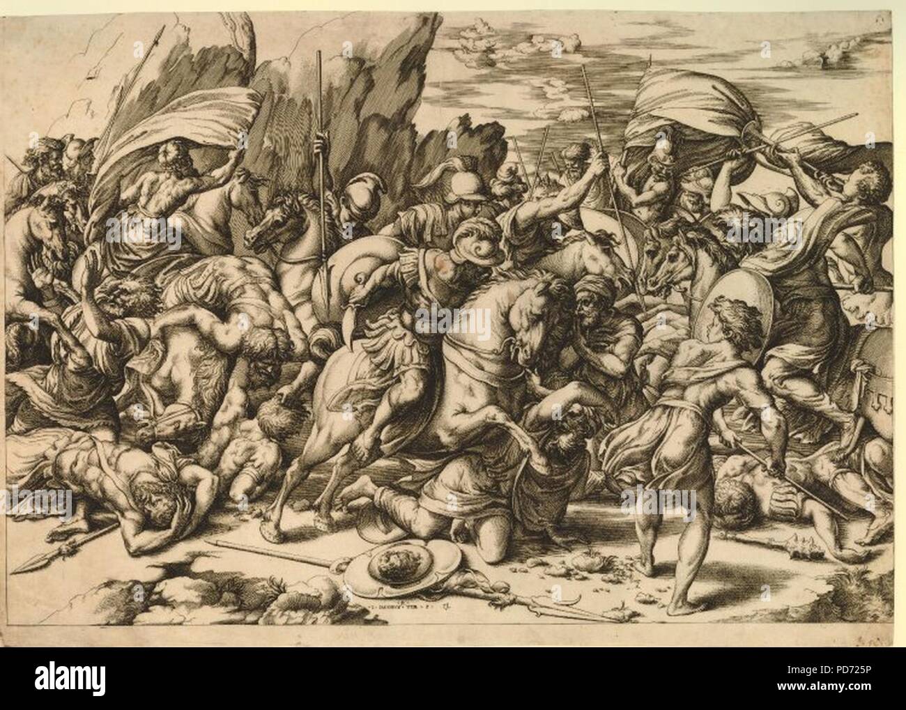 AN00139111 001 l Caraglio after Raphael Stock Photo - Alamy