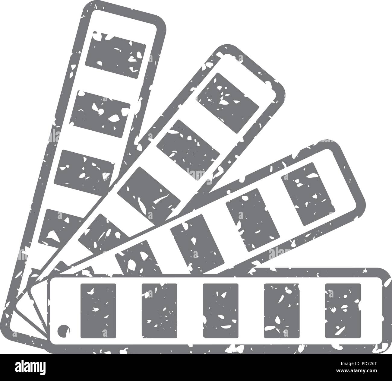 Grunge icon - Color swatches Stock Vector Image & Art - Alamy