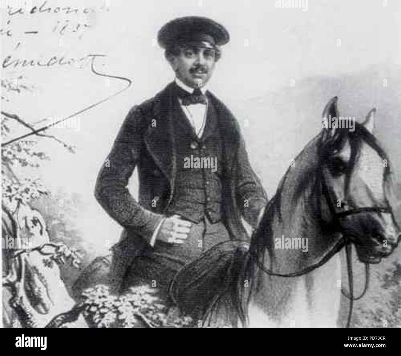 Anatole Demidov (1837). Stock Photo