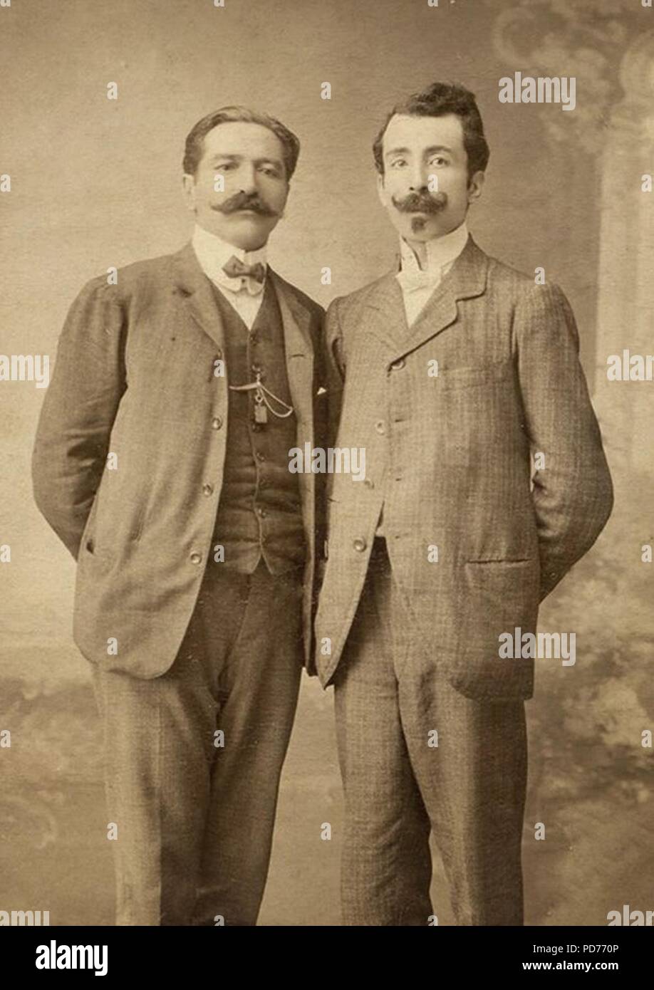 Andranik Ozanian and Rupen Zartarian Stock Photo - Alamy