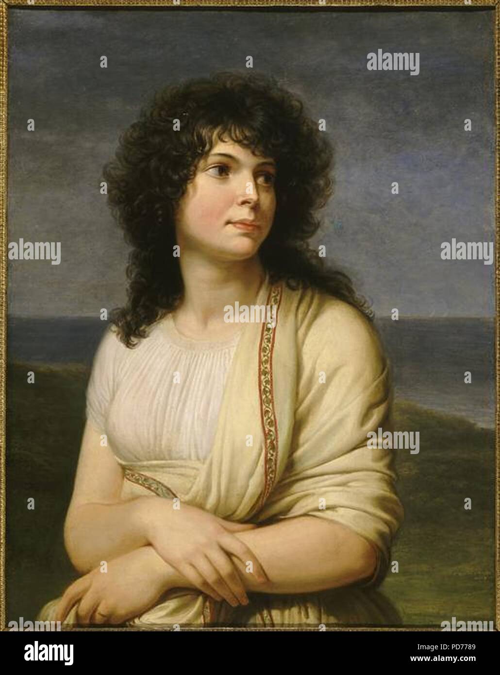 Andrea Appiani - Madame Hamelin, 1798 Stock Photo - Alamy