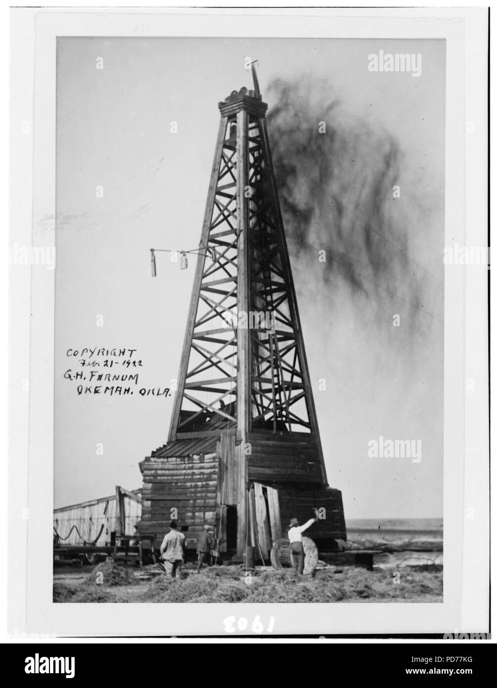 An oil well, Oklahoma Stock Photo Alamy