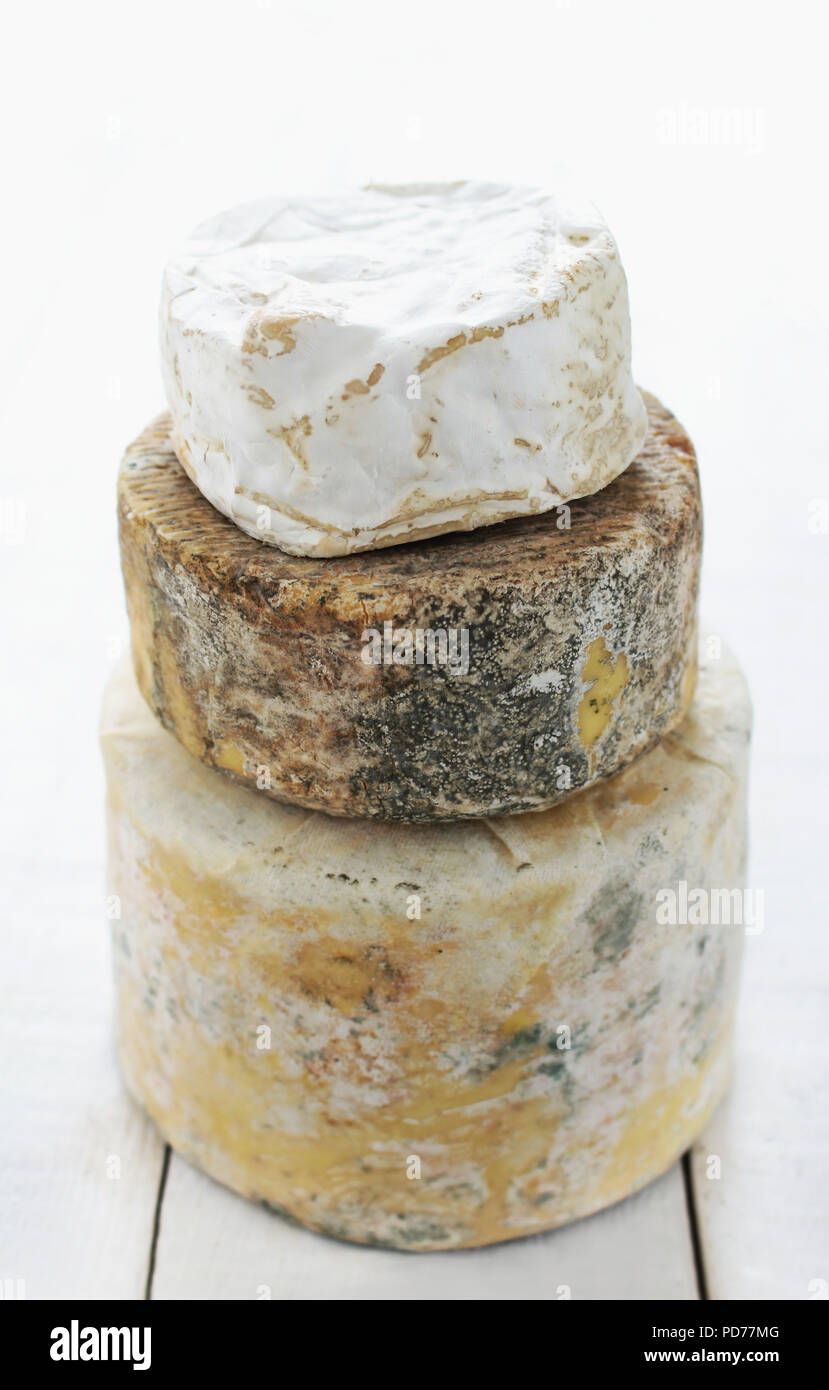 mixed cheese selection Stock Photo Alamy