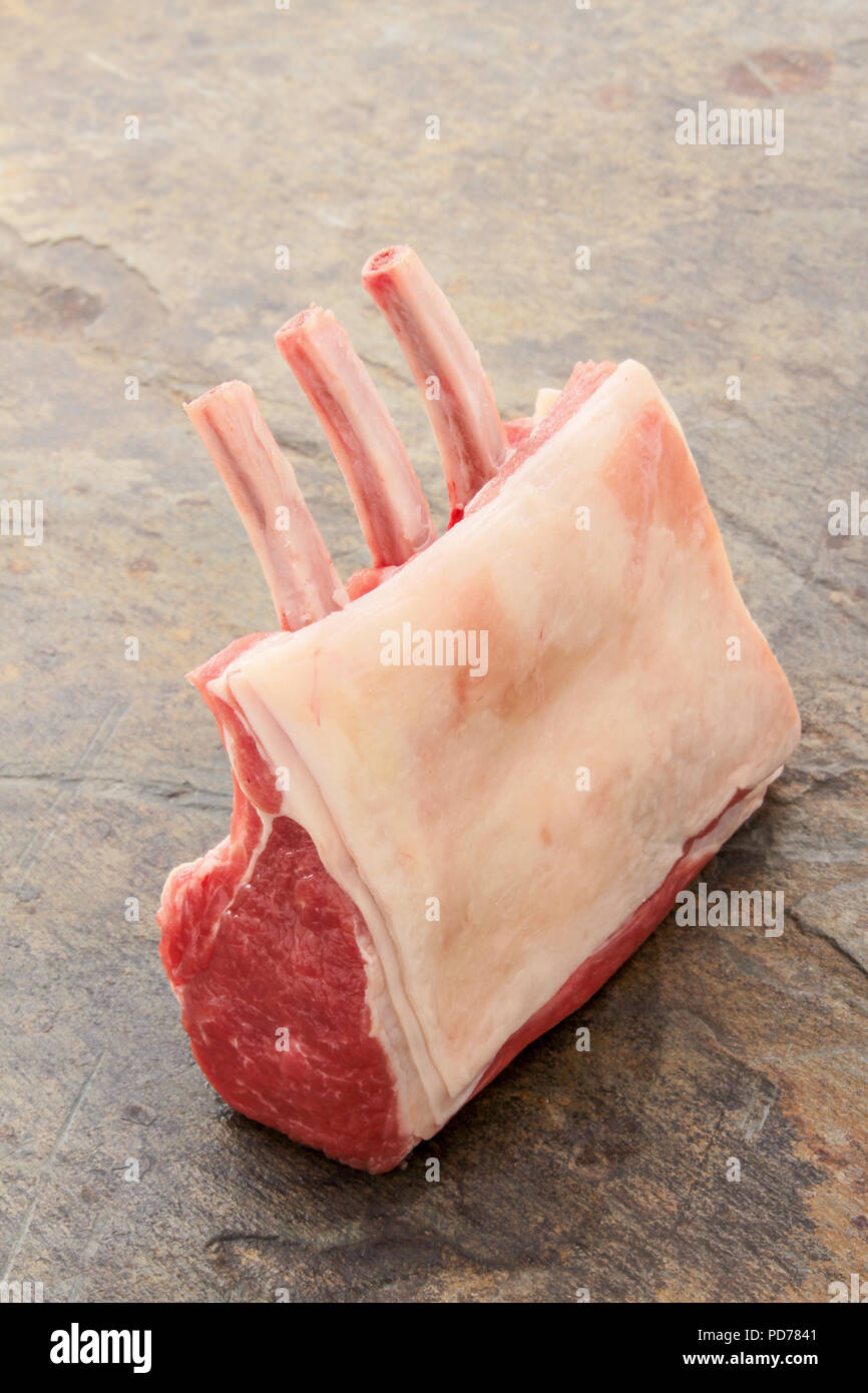 Raw Lamb meatCuts Stock Photo Alamy