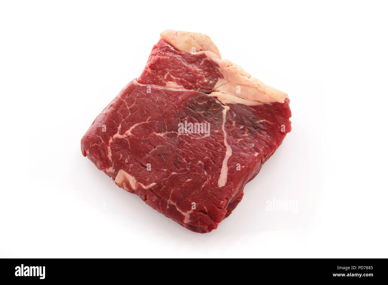 aged beef steak cut Stock Photo