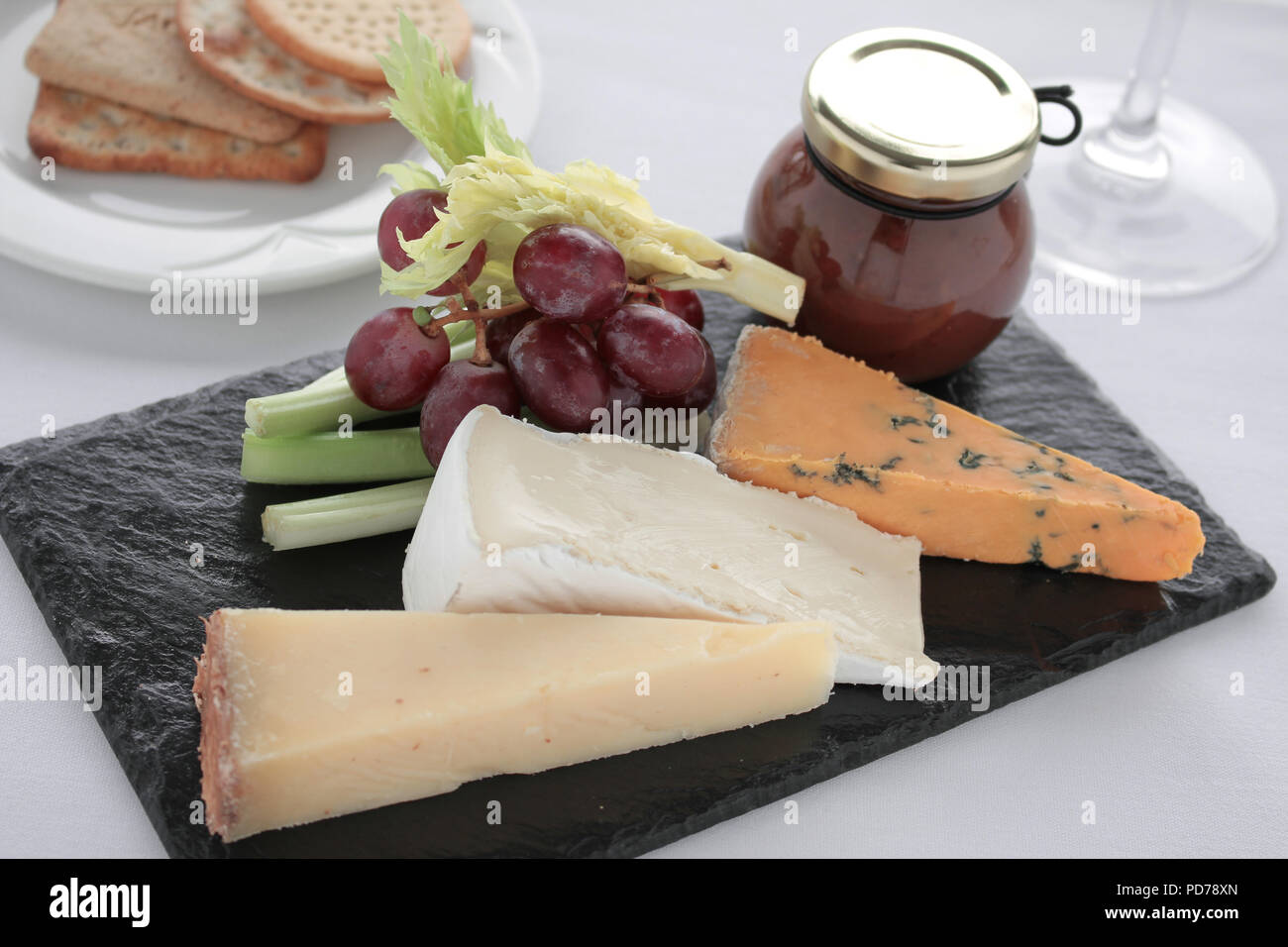 mixed cheese selection Stock Photo Alamy