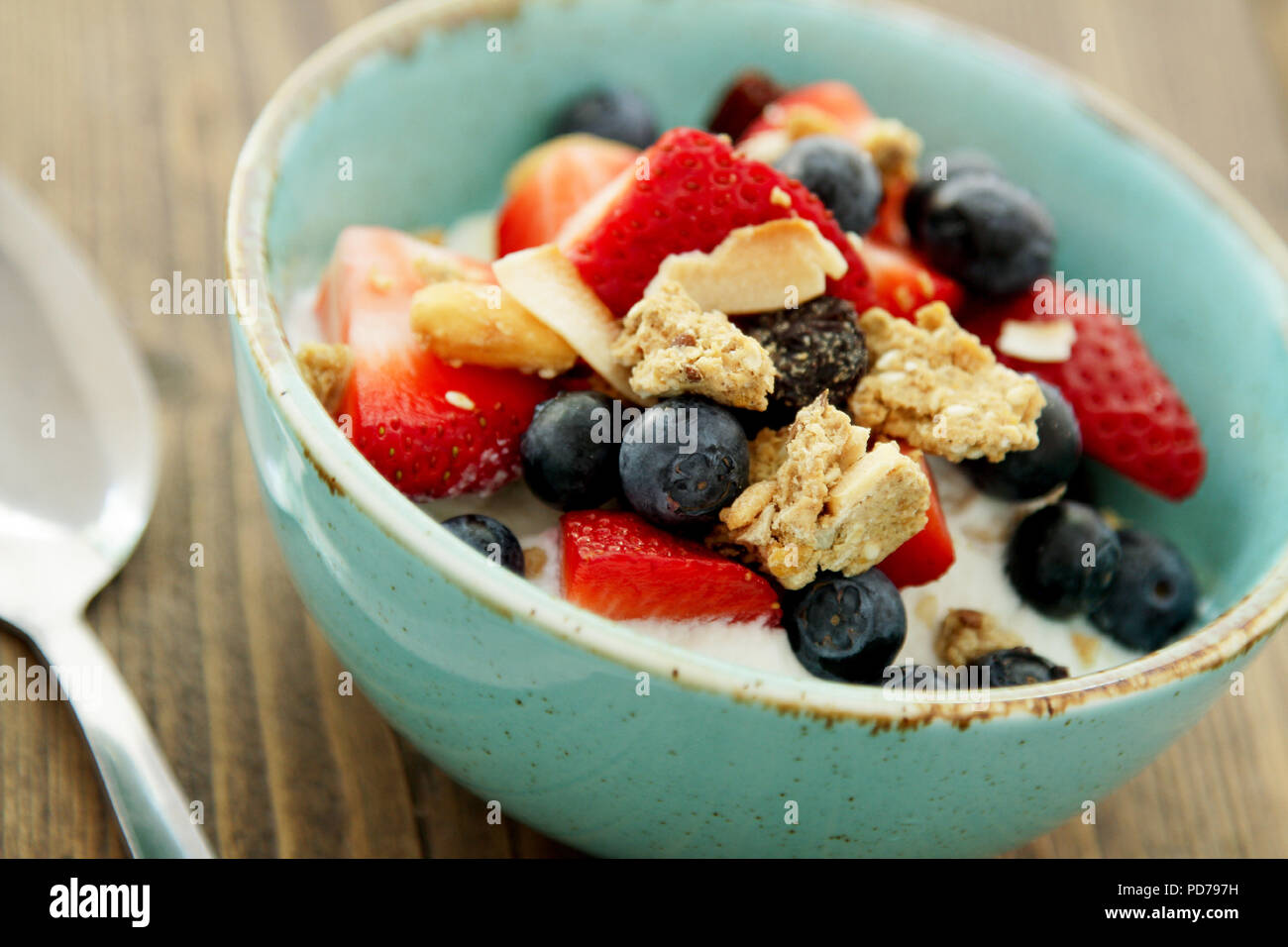 healthy breakfast cereal Stock Photo - Alamy