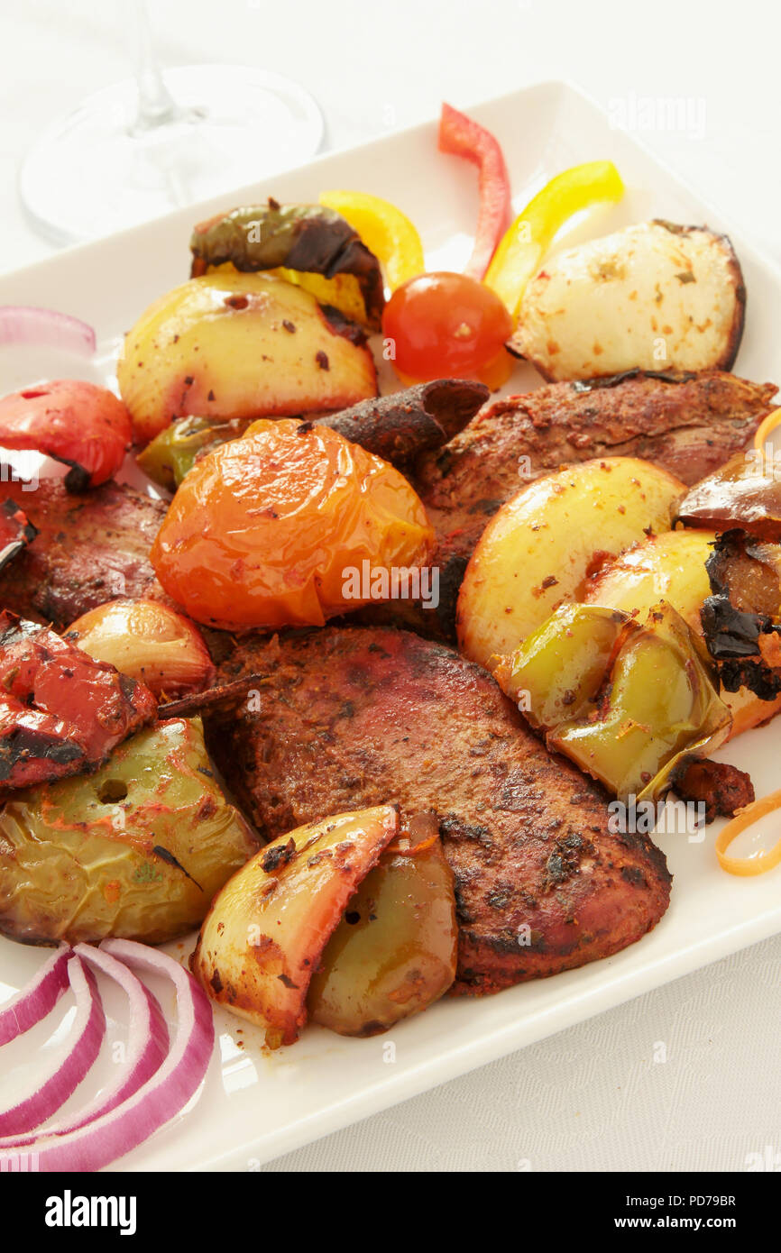 traditional indian curry meal Stock Photo - Alamy