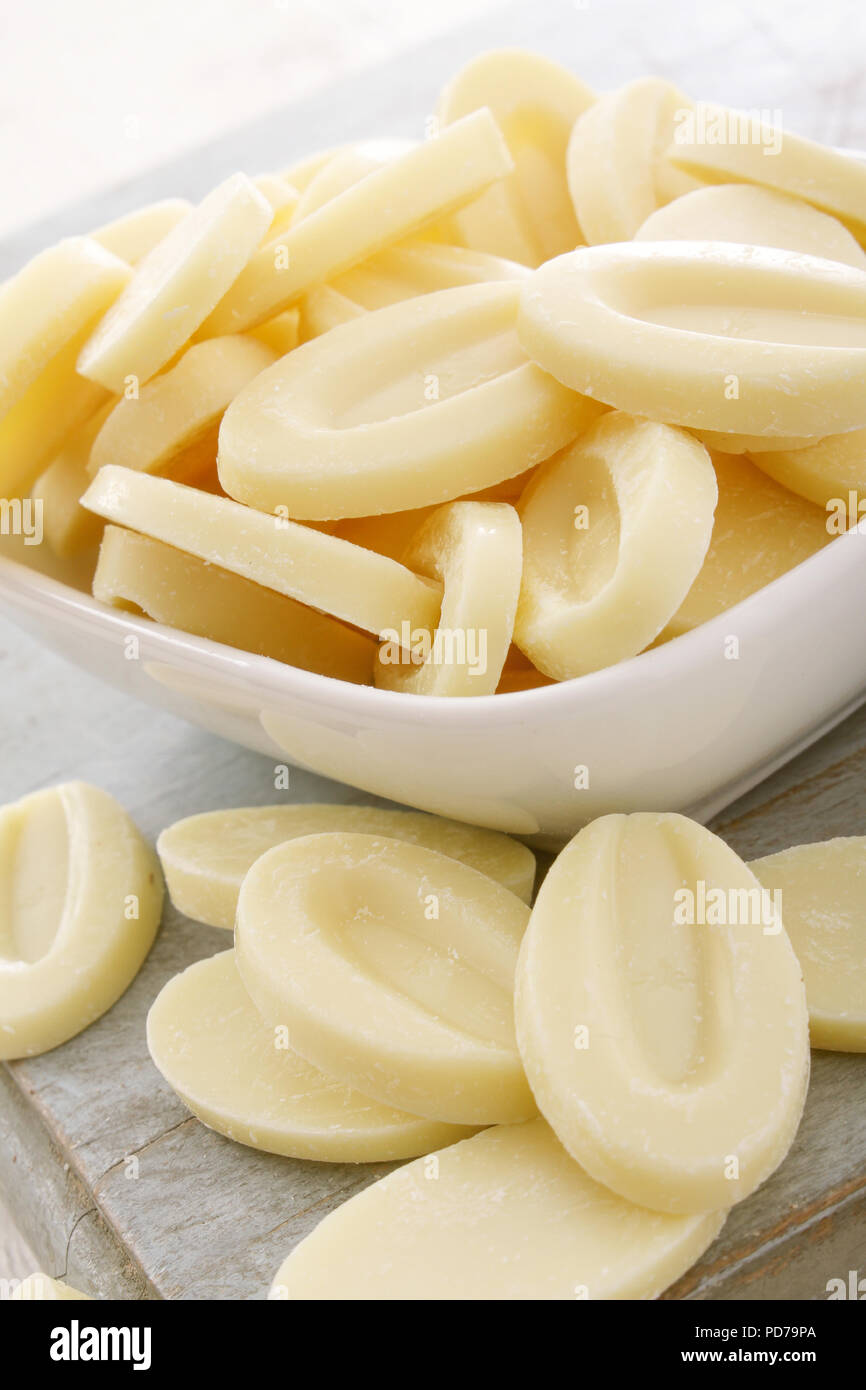 white confectioners chocolate Stock Photo Alamy