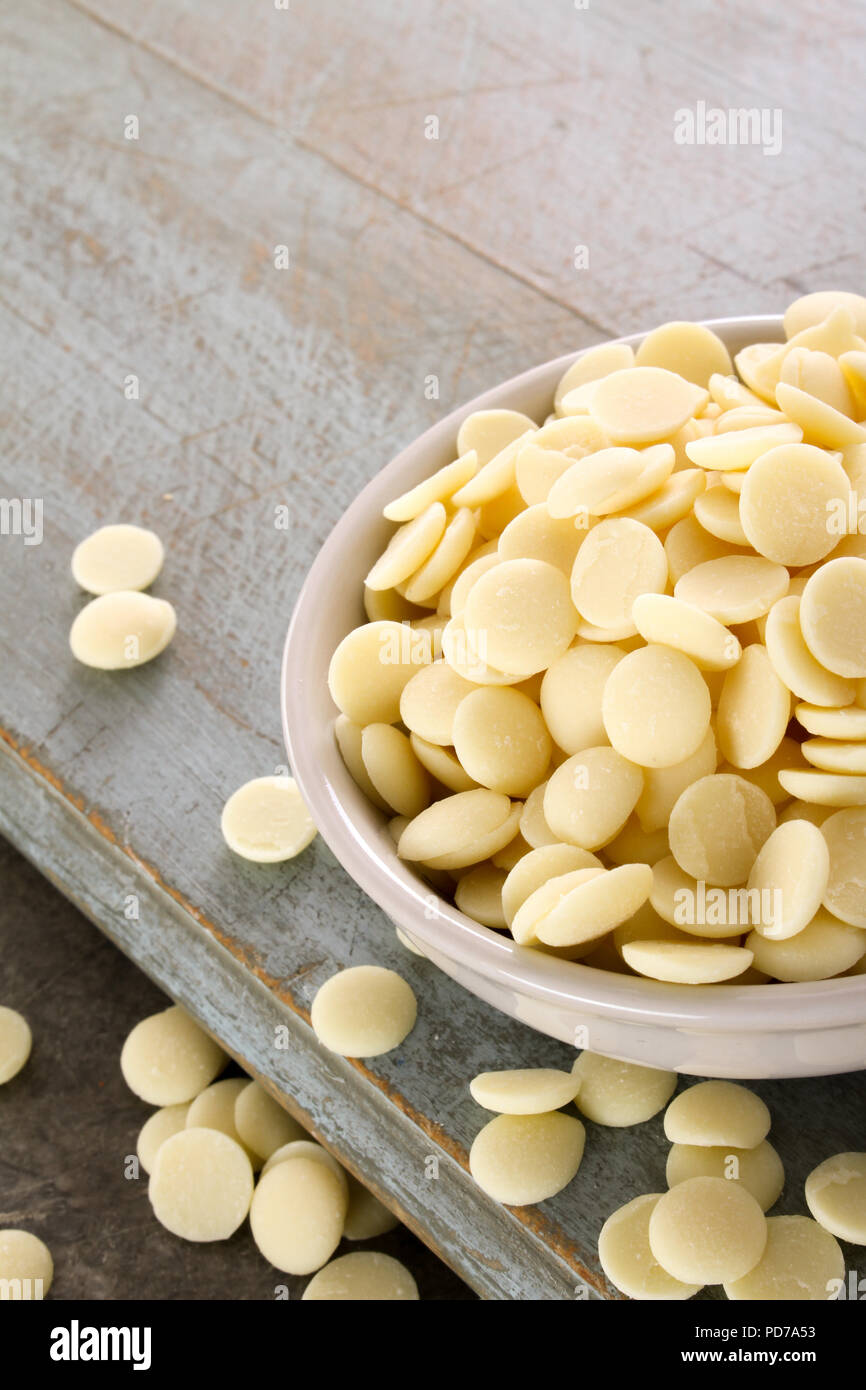 white confectioners chocolate Stock Photo Alamy