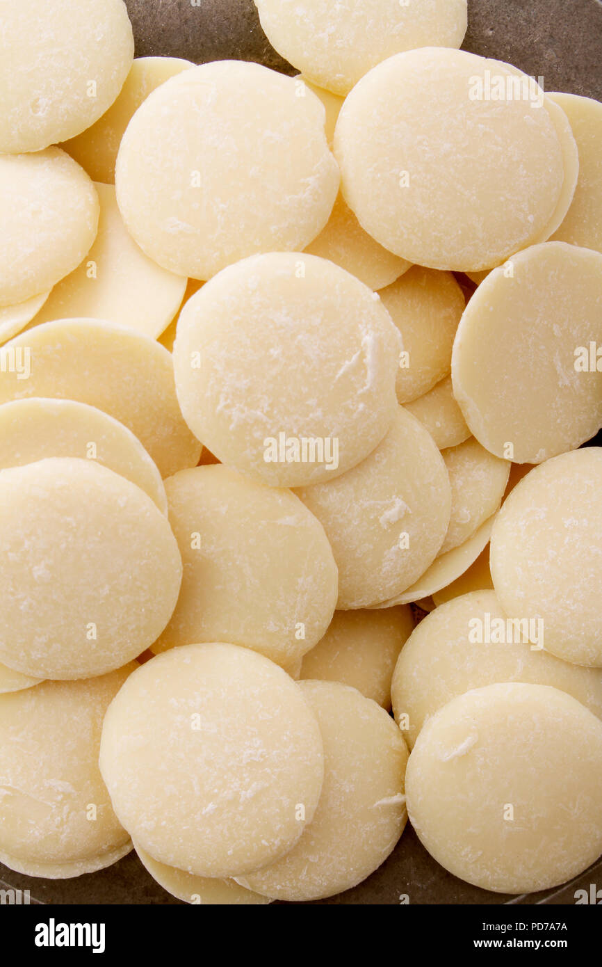 white confectioners chocolate Stock Photo Alamy
