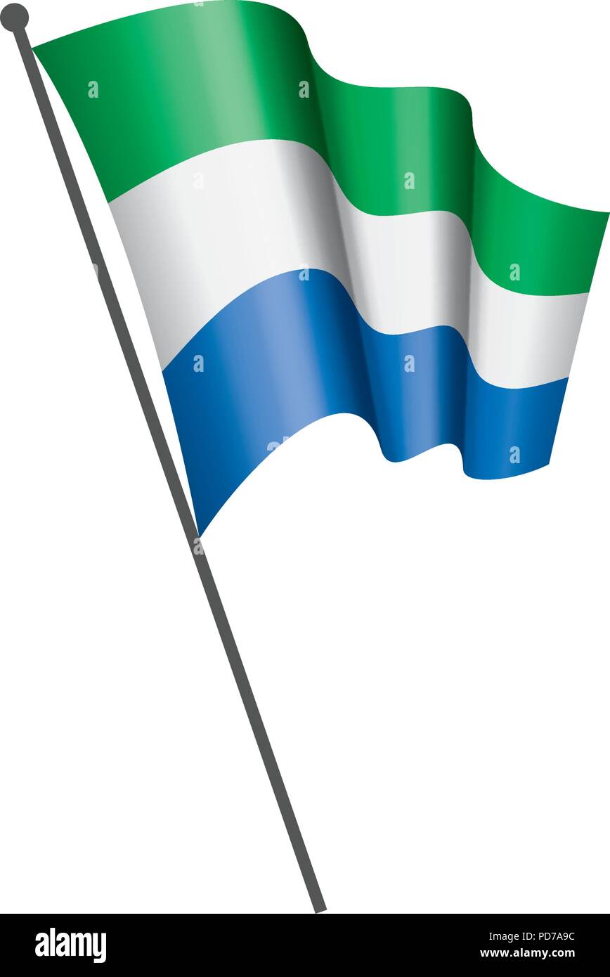 Sierra Leone flag, vector illustration Stock Vector Image & Art - Alamy