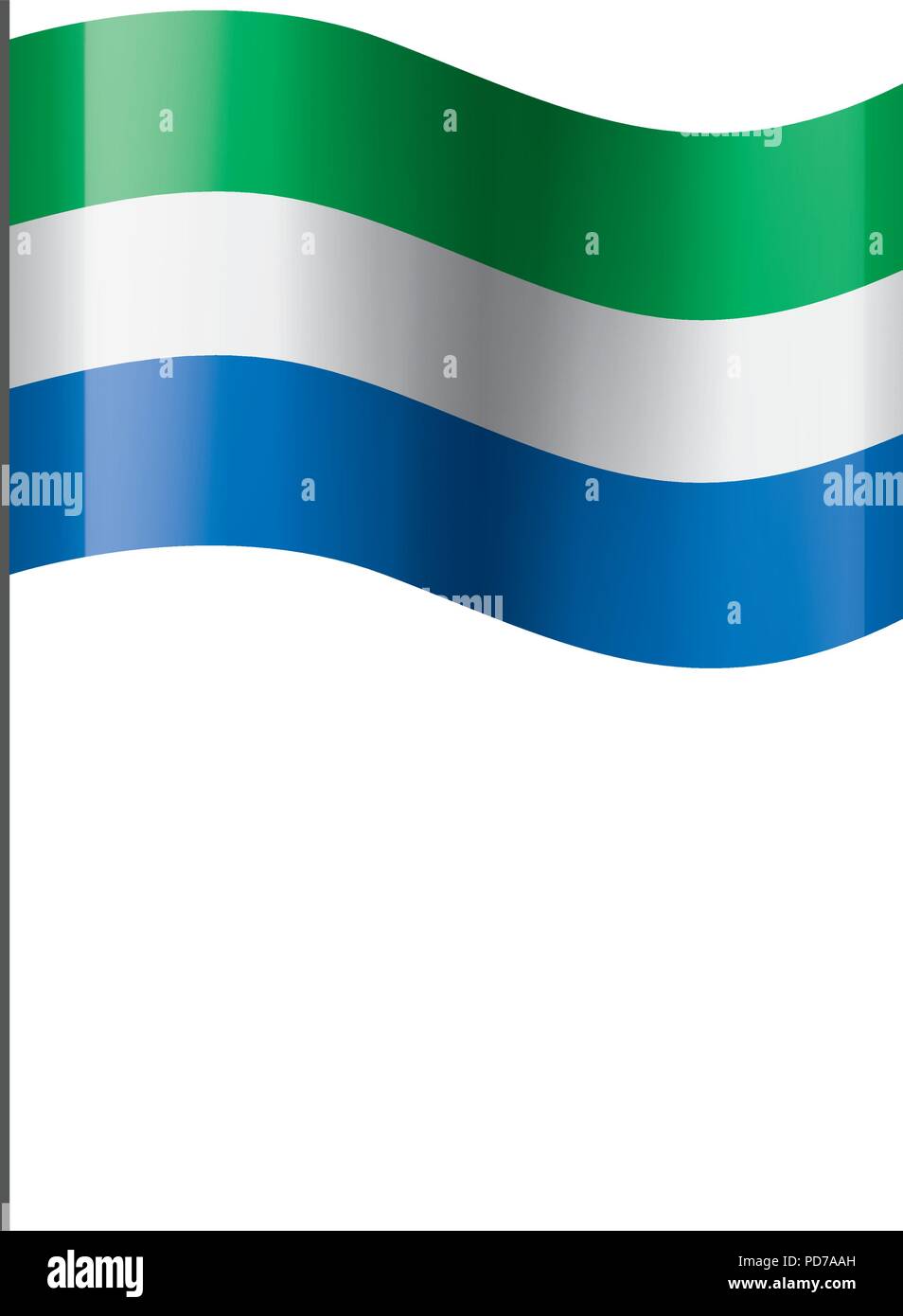 Sierra Leone flag, vector illustration Stock Vector Image & Art - Alamy