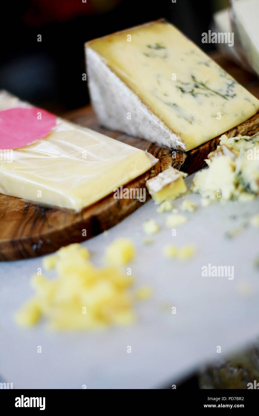 mixed cheese selection Stock Photo Alamy