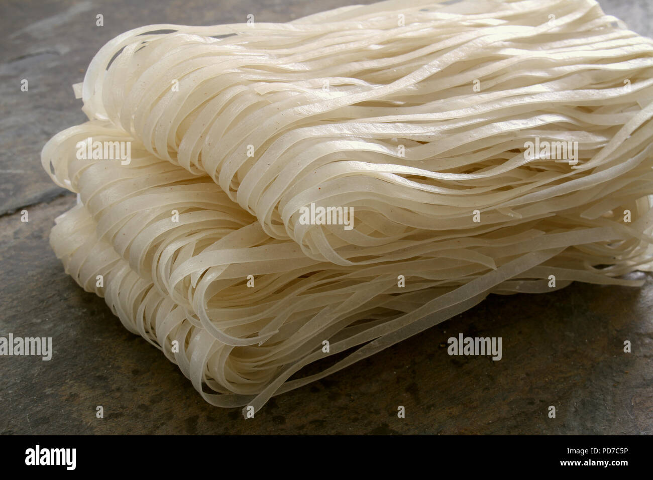 dried rice noodles Stock Photo Alamy