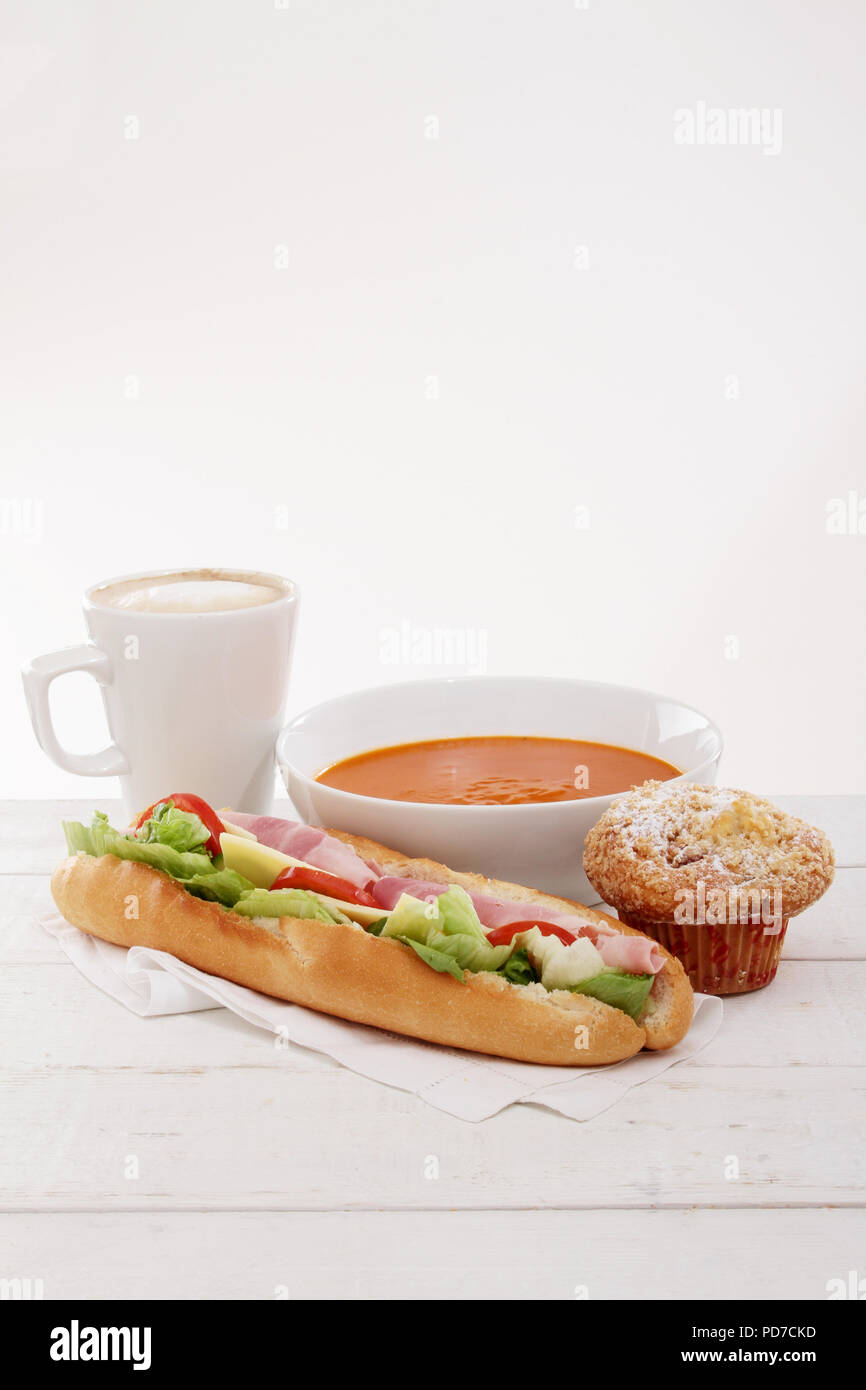 fresh baked muffins Stock Photo