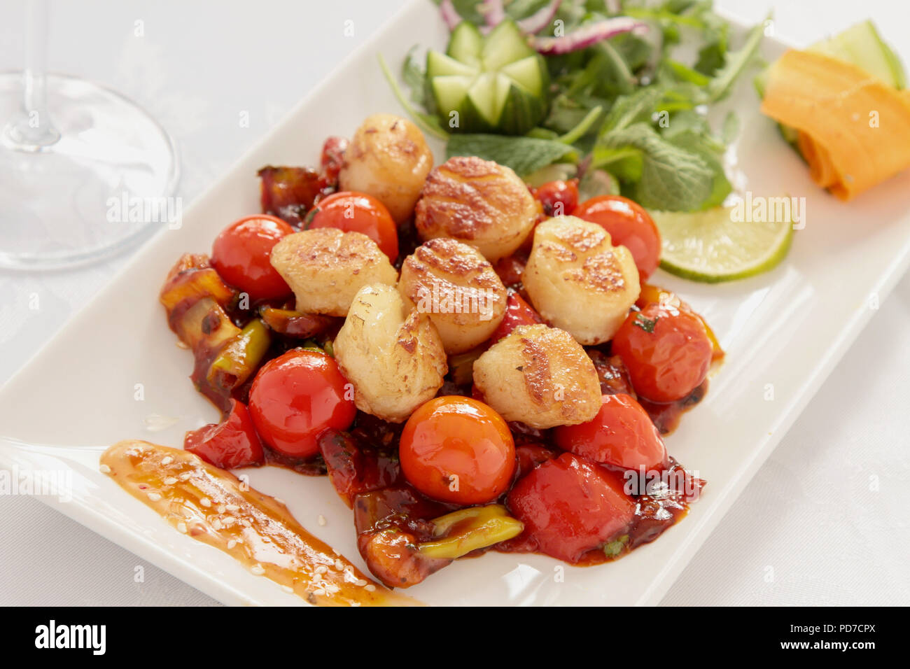 traditional indian curry meal Stock Photo - Alamy