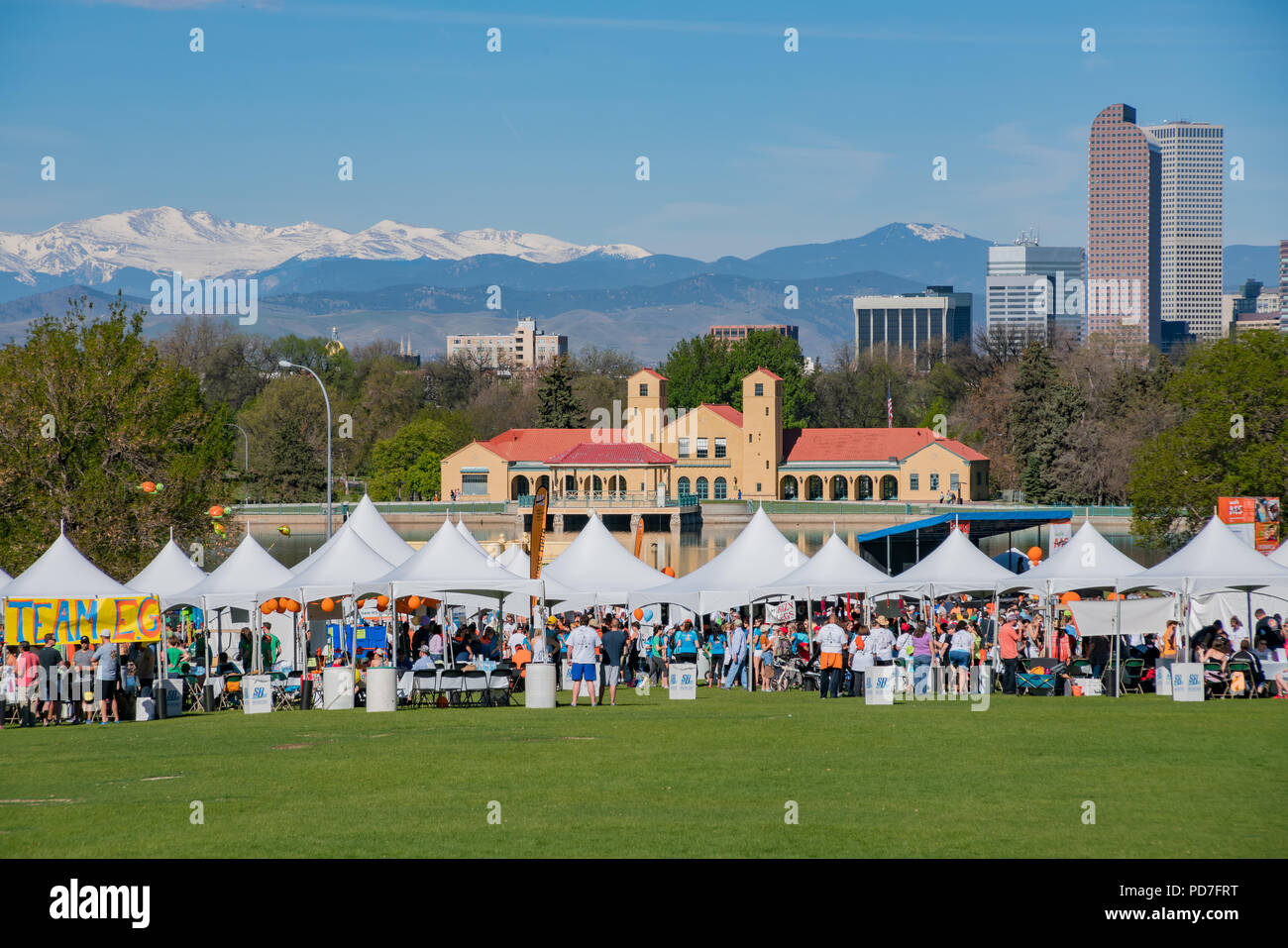Denver colorado aerial hires stock photography and images Alamy