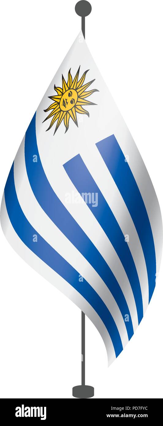 Uruguay flag, vector illustration Stock Vector Image & Art - Alamy